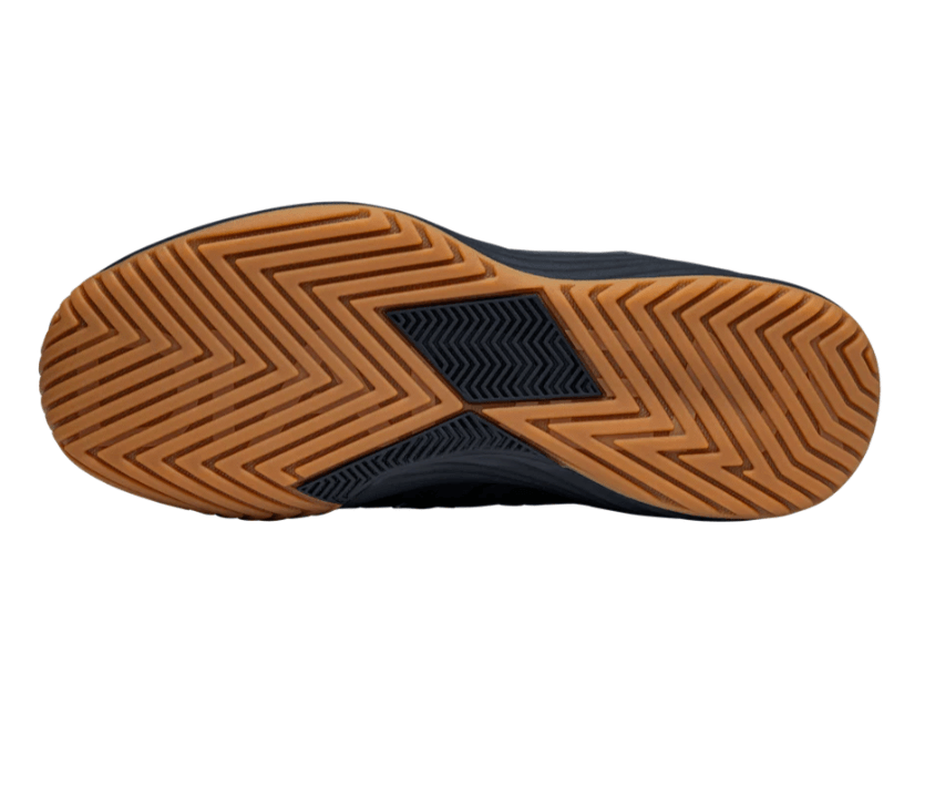 Black/Gum Diadem Court Burst Pickleball Shoes - bottom