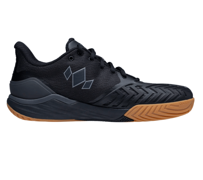 Black/Gum Diadem Court Burst Pickleball Shoes - side
