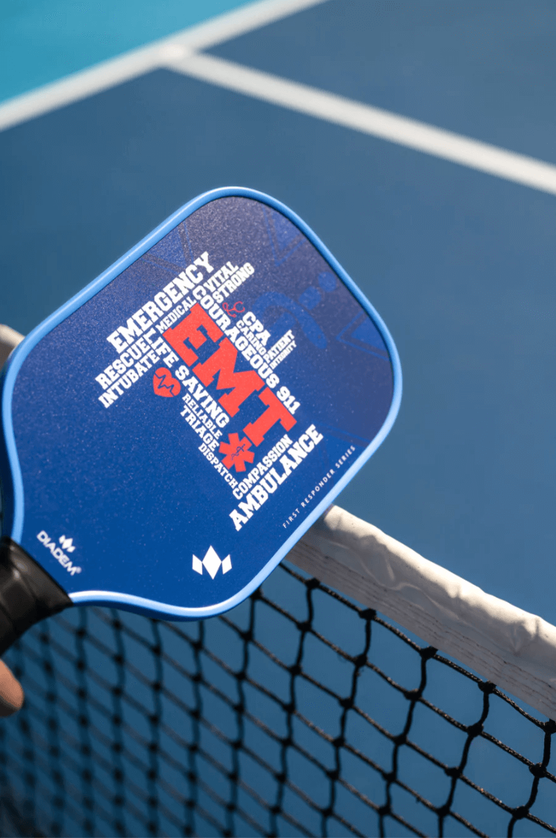 Diadem First Responder V2 Rush EMT Pickleball Paddle and Net