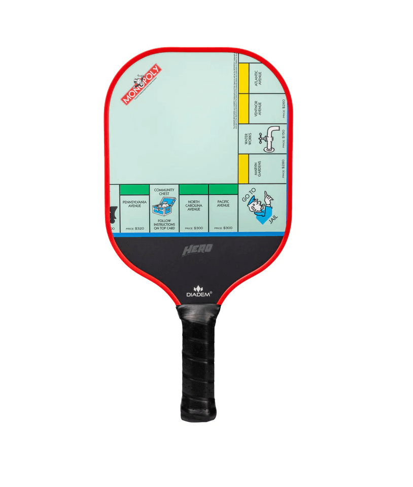 Diadem Monopoly Pickleball Paddle - Go to Jail