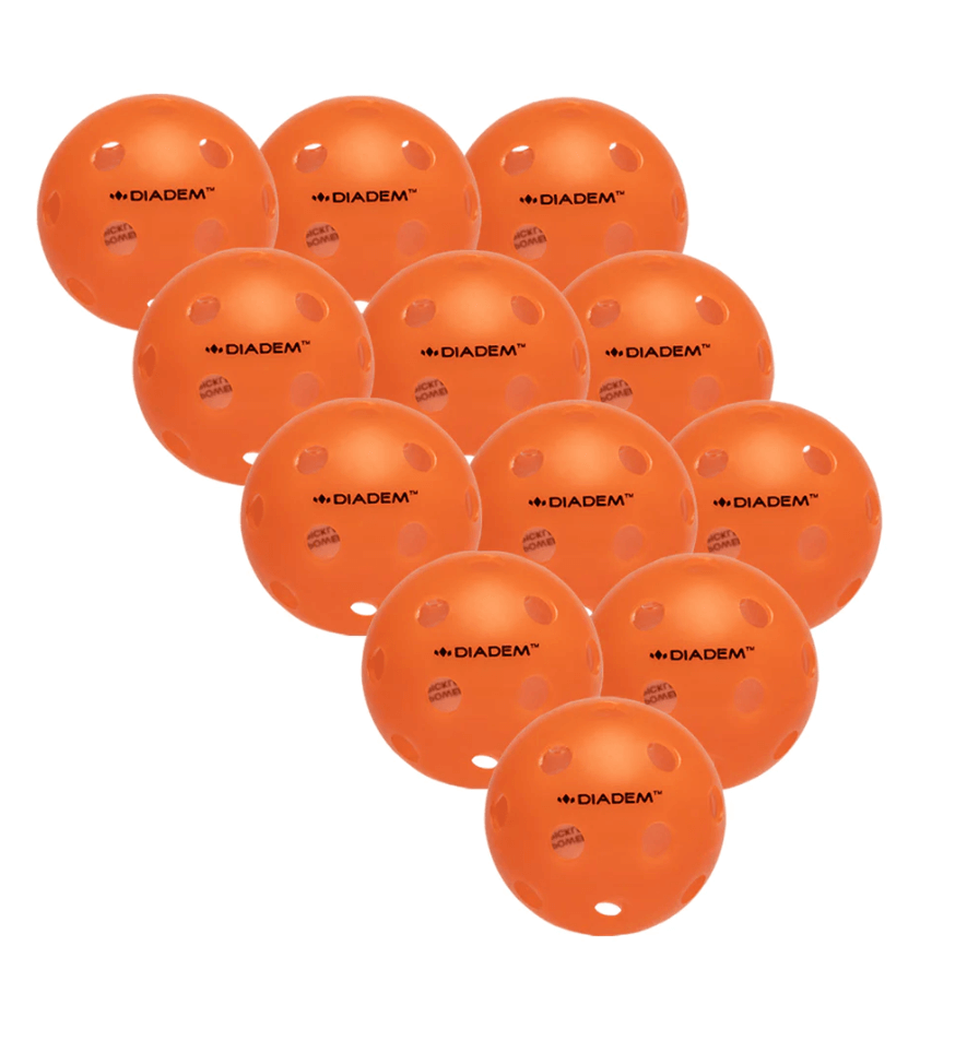 Diadem Power Pickleball indoor balls - 12pk
