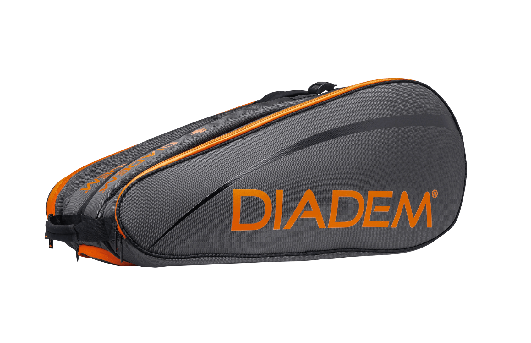 Diadem Tour V2 Borsa Per Pickleball: Capiente Per 10 Pale, Scomparto Scarpe, Tasche In Neoprene - 53x28x30 Cm, Nero/Rosso