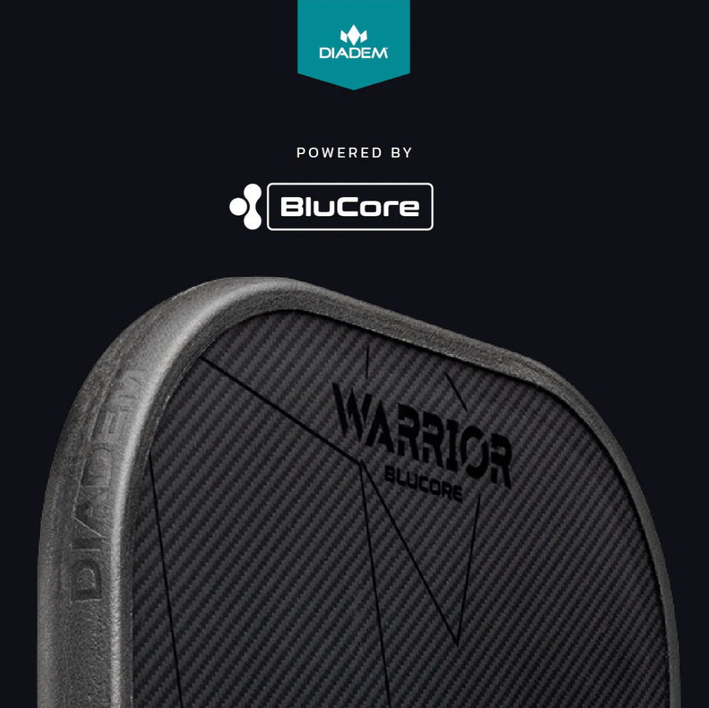 Diadem Warrior BluCore Pickleball Paddle - top