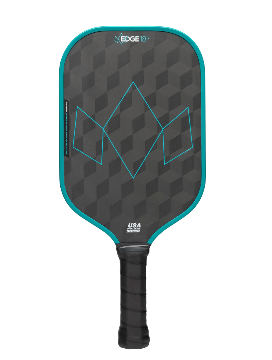 Teal Diadem Edge 18k Pickleball Paddle - back