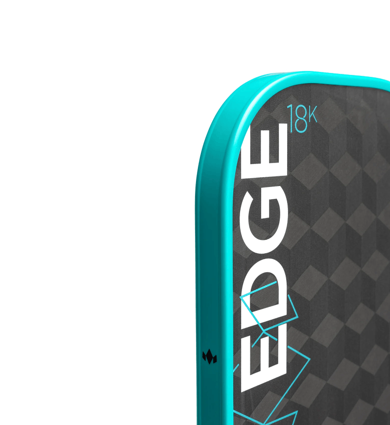 Teal Diadem Edge 18k Pickleball Paddle - face
