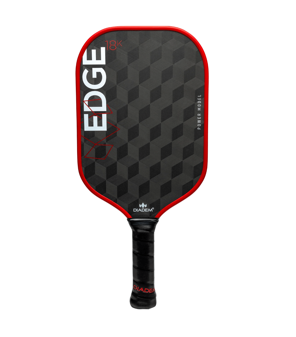 Diadem Edge 18k Power Pickleball Paddle - red