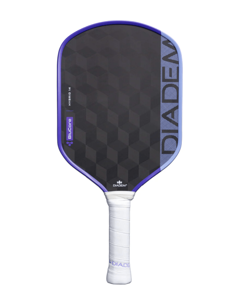 Purple Diadem Edge BluCore Hybrid 16mm Pickleball Paddle - back