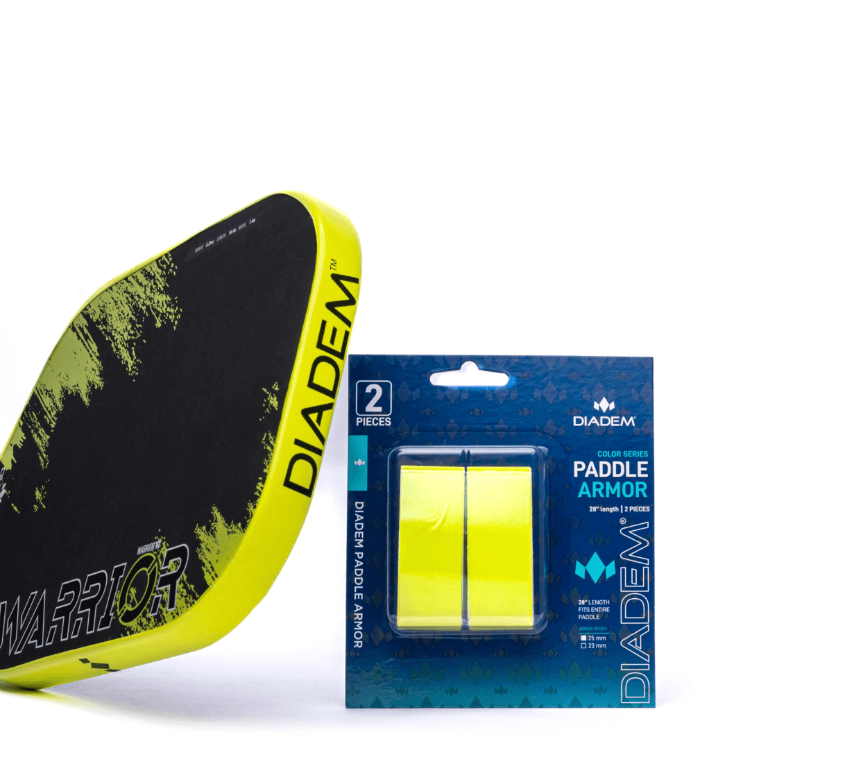 Diadem Pickleball Paddle Armor - yellow