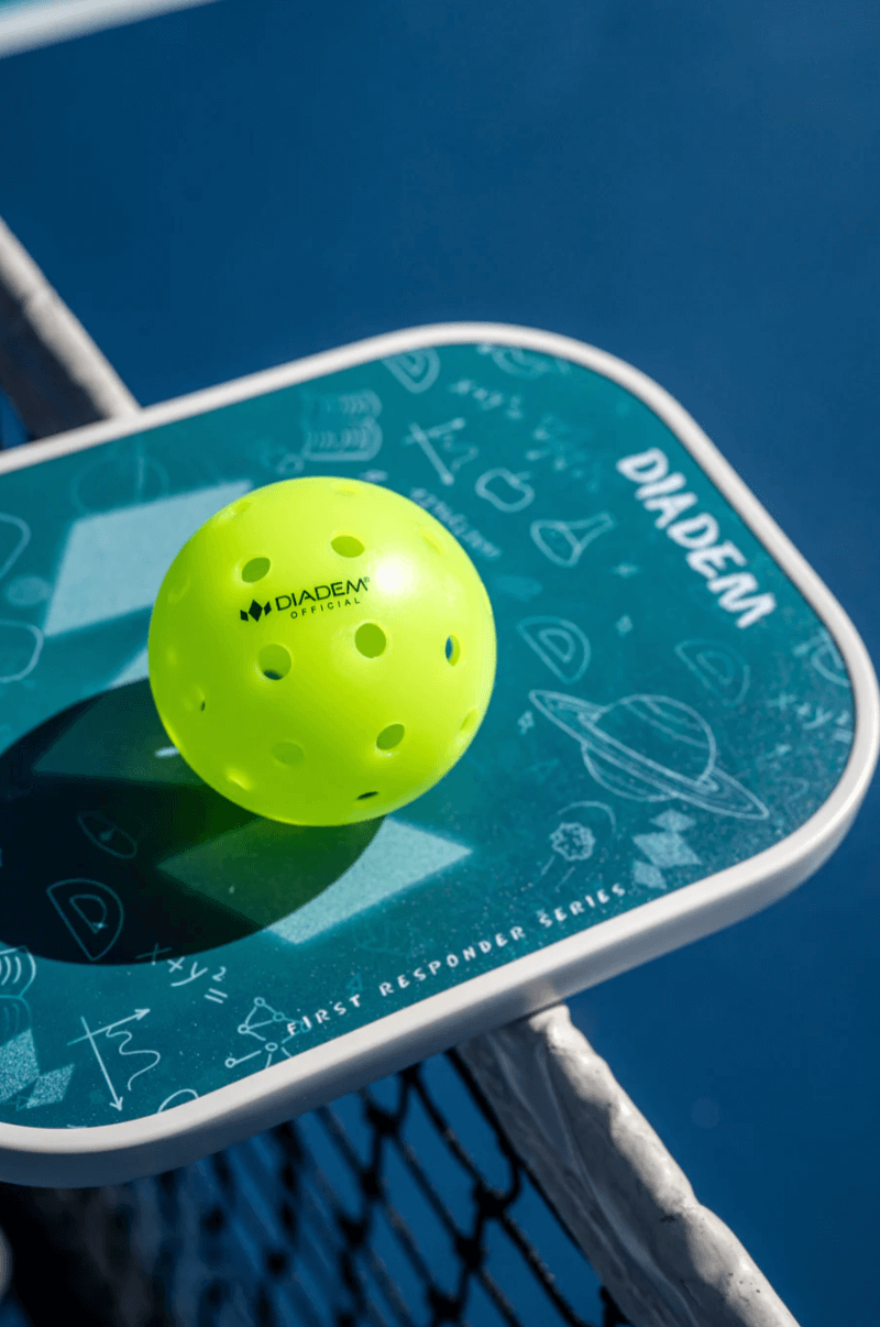 Diadem First Responder V2 Rush Teacher Pickleball Paddle and Ball