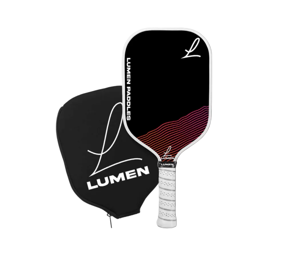 Lumen Paddles Chill Vibe Pickleball Paddle with cover