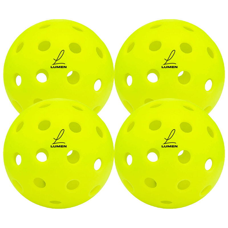 Lumen Paddles LP40 Seamless Outdoor Pickleballs