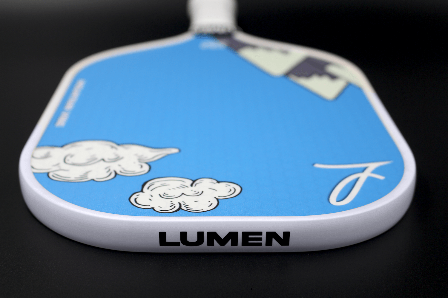 Lumen Paddles Mountain Vibe Pickleball Paddle - top