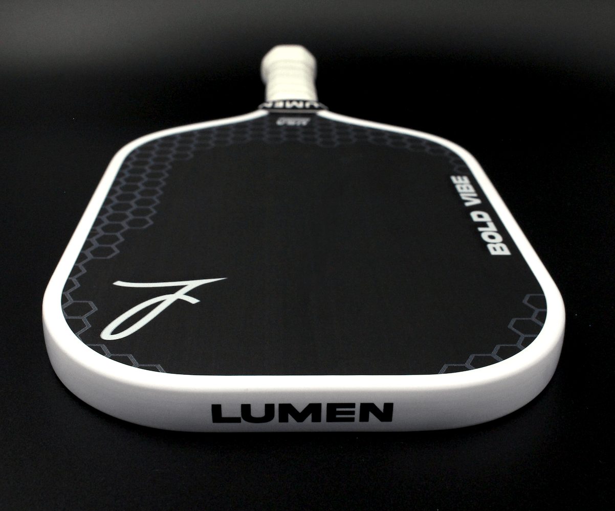 Lumen Paddles Bold Vibe Pickleball Paddle - top