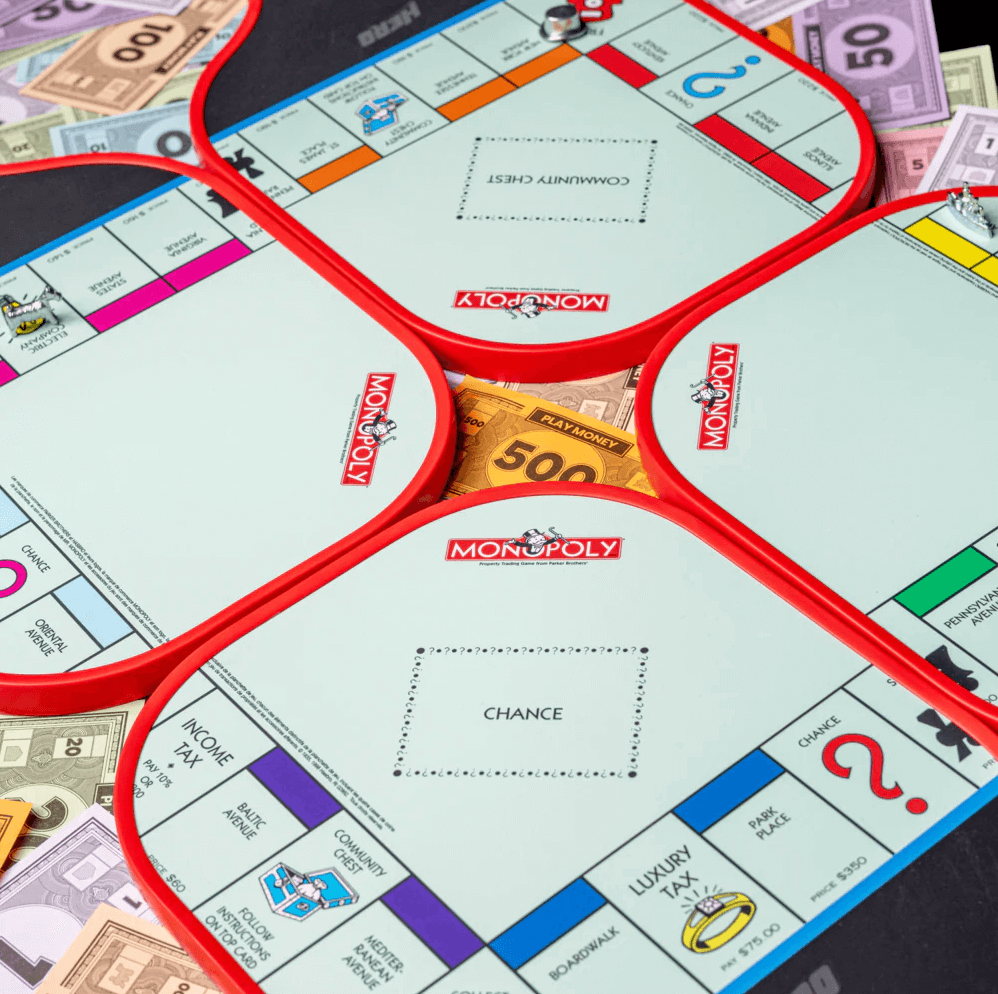 4 Monopoly Pickleball Paddles