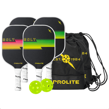 Prolite Bolt Pickleball Paddle Set - 4 Pack