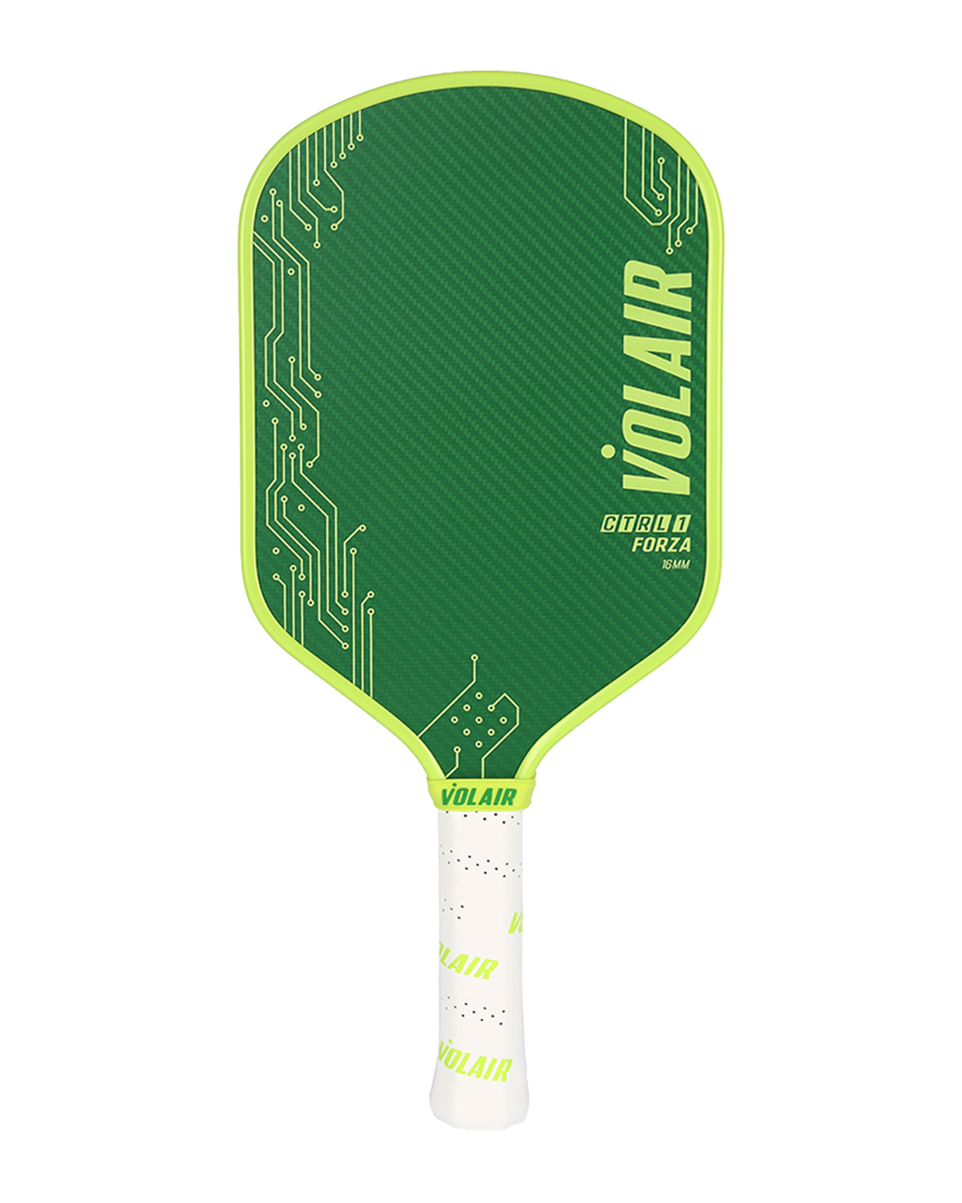 Volair CTRL 1 Forza 16mm green pickleball paddle