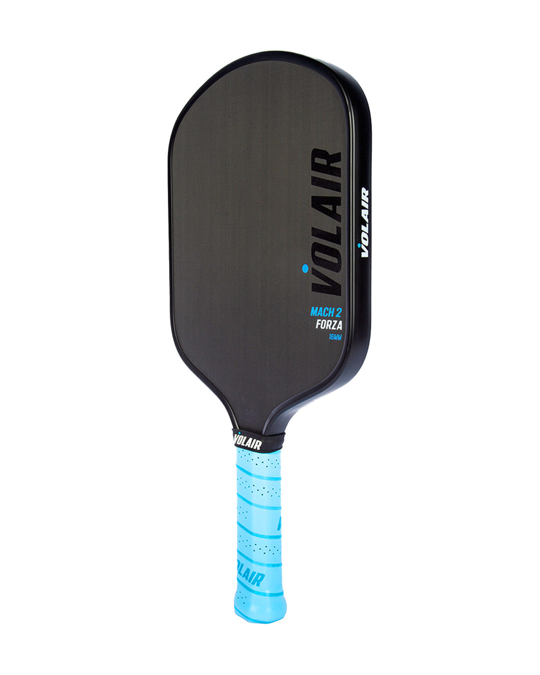 Volair Mach2 Forza Stealth 16mm Pickleball Paddle side