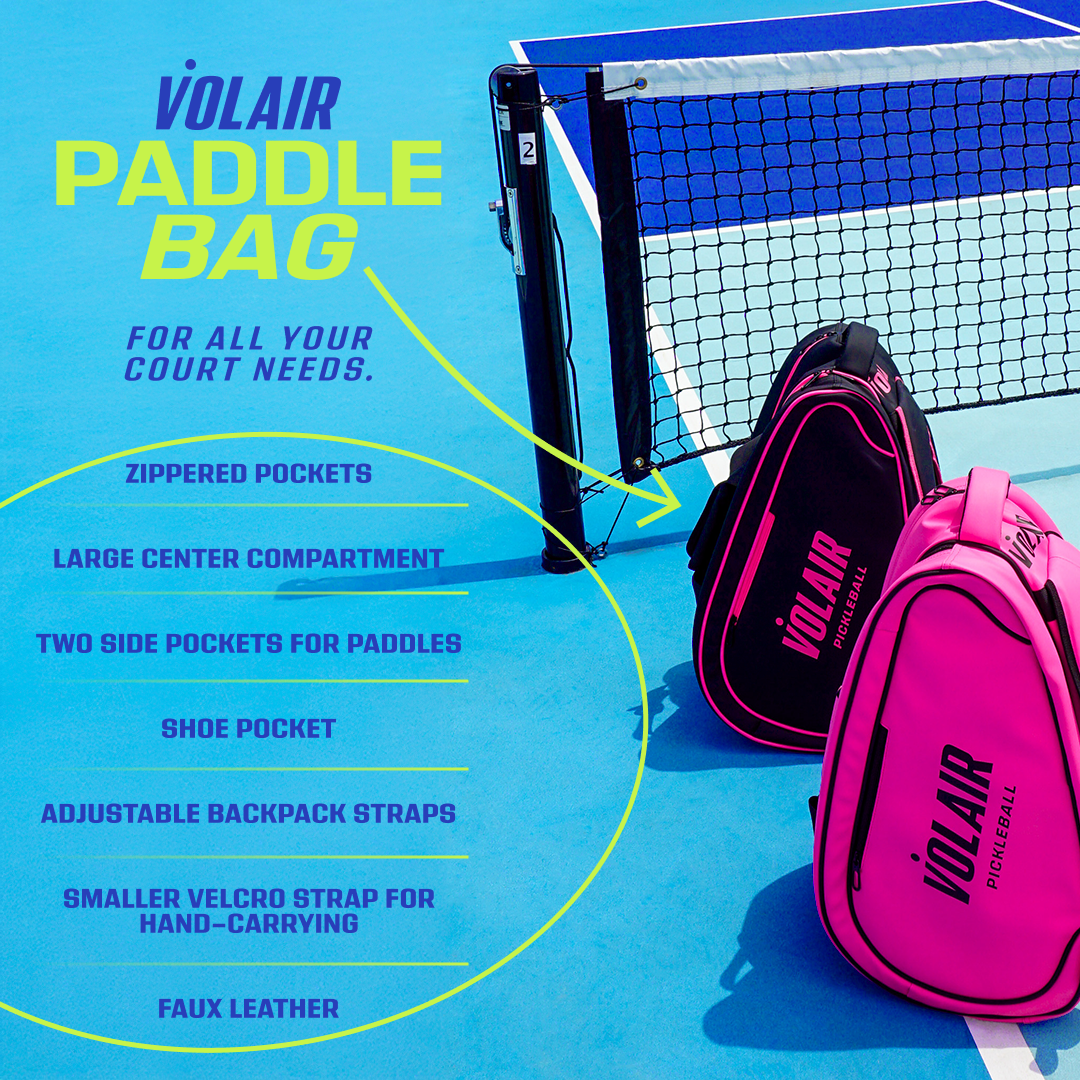 Volair Pickleball Paddle Bag - specs