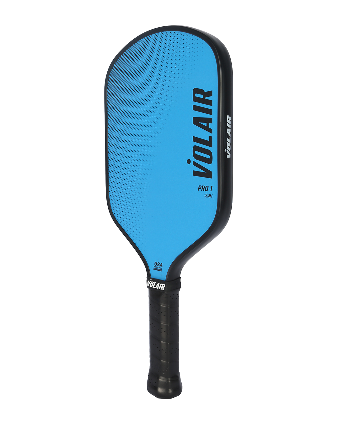 Volair Pro 1 Blue pickleball paddle - side