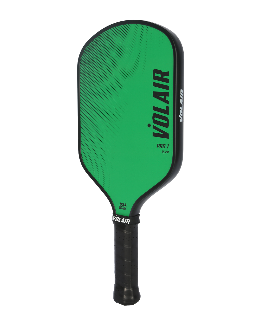 Volair Pro 1 Green pickleball paddle - side