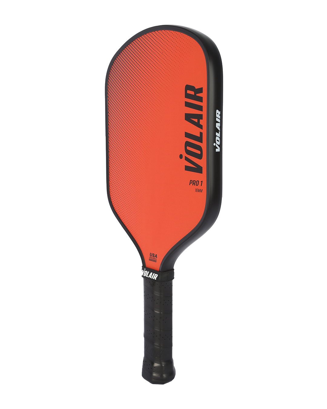 Volair Pro 1 Orange pickleball paddle - side