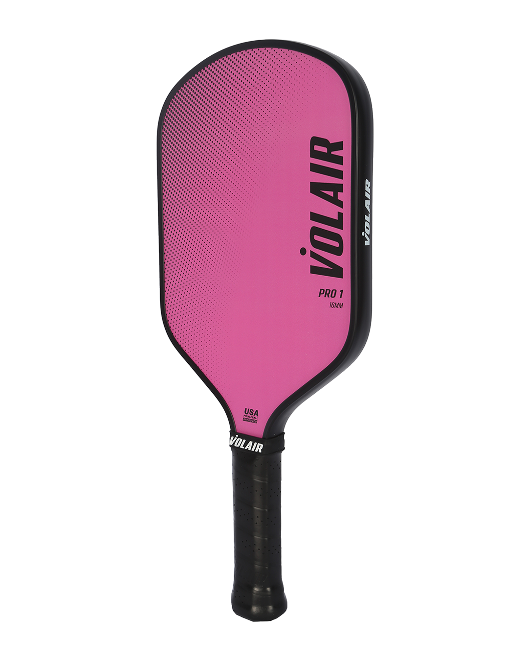 Volair Pro 1 Pink pickleball paddle - side