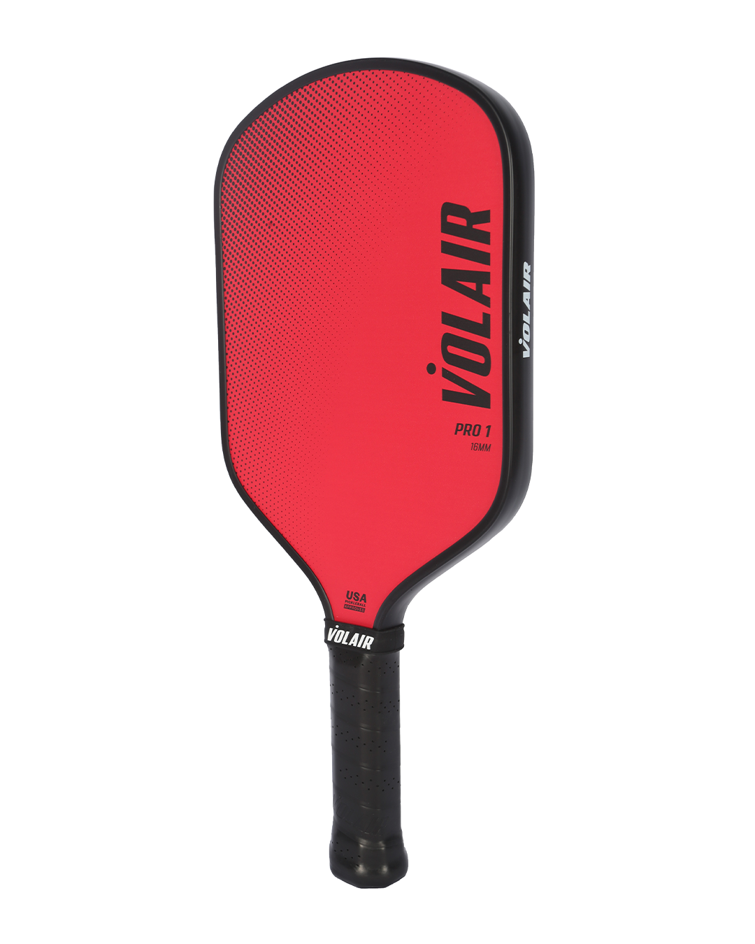 Volair Pro 1 Red pickleball paddle - side