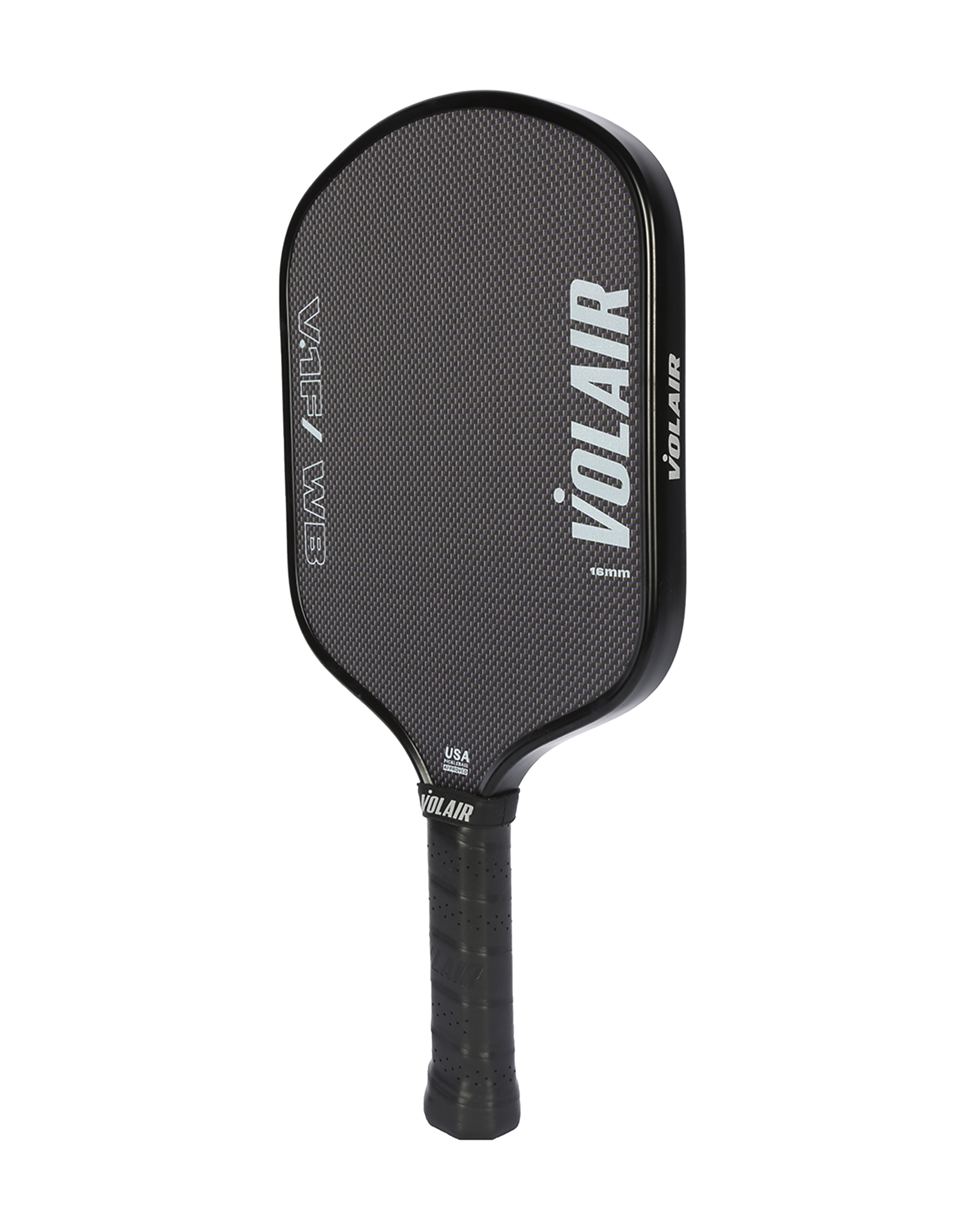 Volair V1F WB 16mm pickleball paddle - side