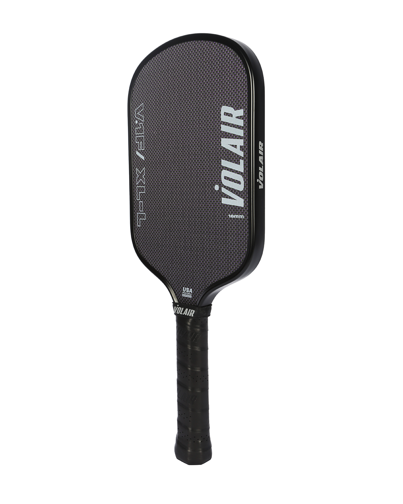 Volair V1F XL Long 16mm Pickleball Paddle - side