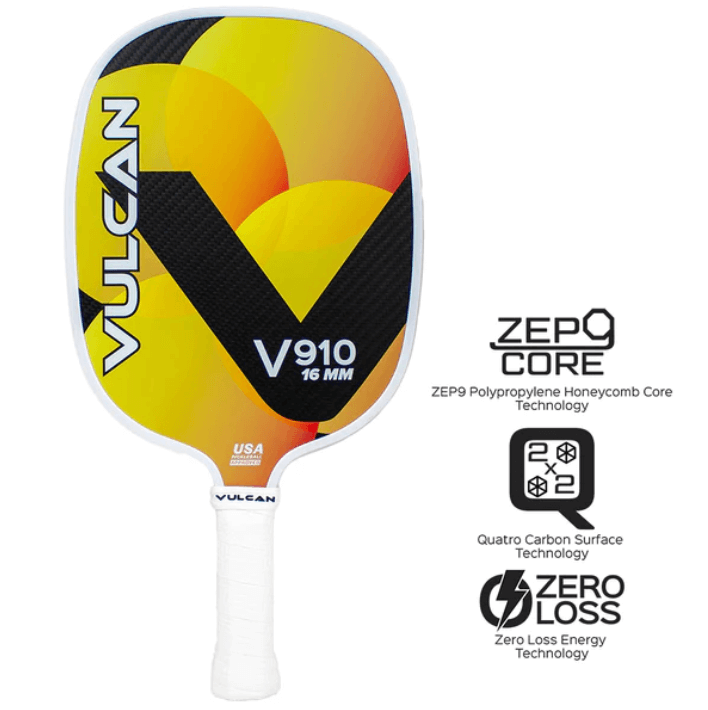 Vulcan V910 16mm Pickleball Paddle Specs