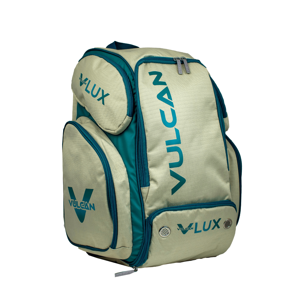 Vulcan VLUX Pickleball Backpack - Tan & Green