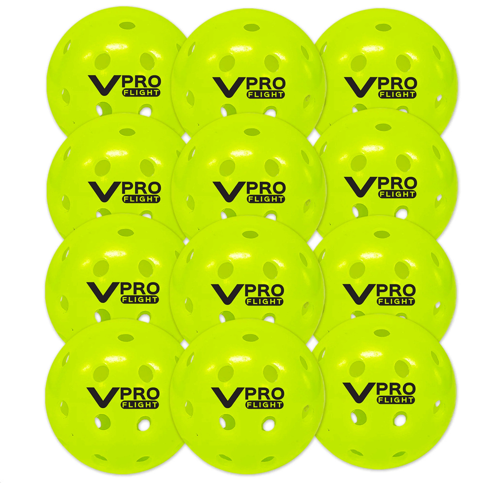 Vulcan VPRO Flight Gen 2 Pickleballs - 12 balls