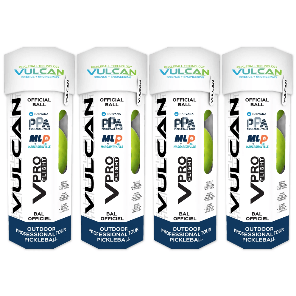 Vulcan VPRO Flight Gen 2 Pickleballs - 12pk