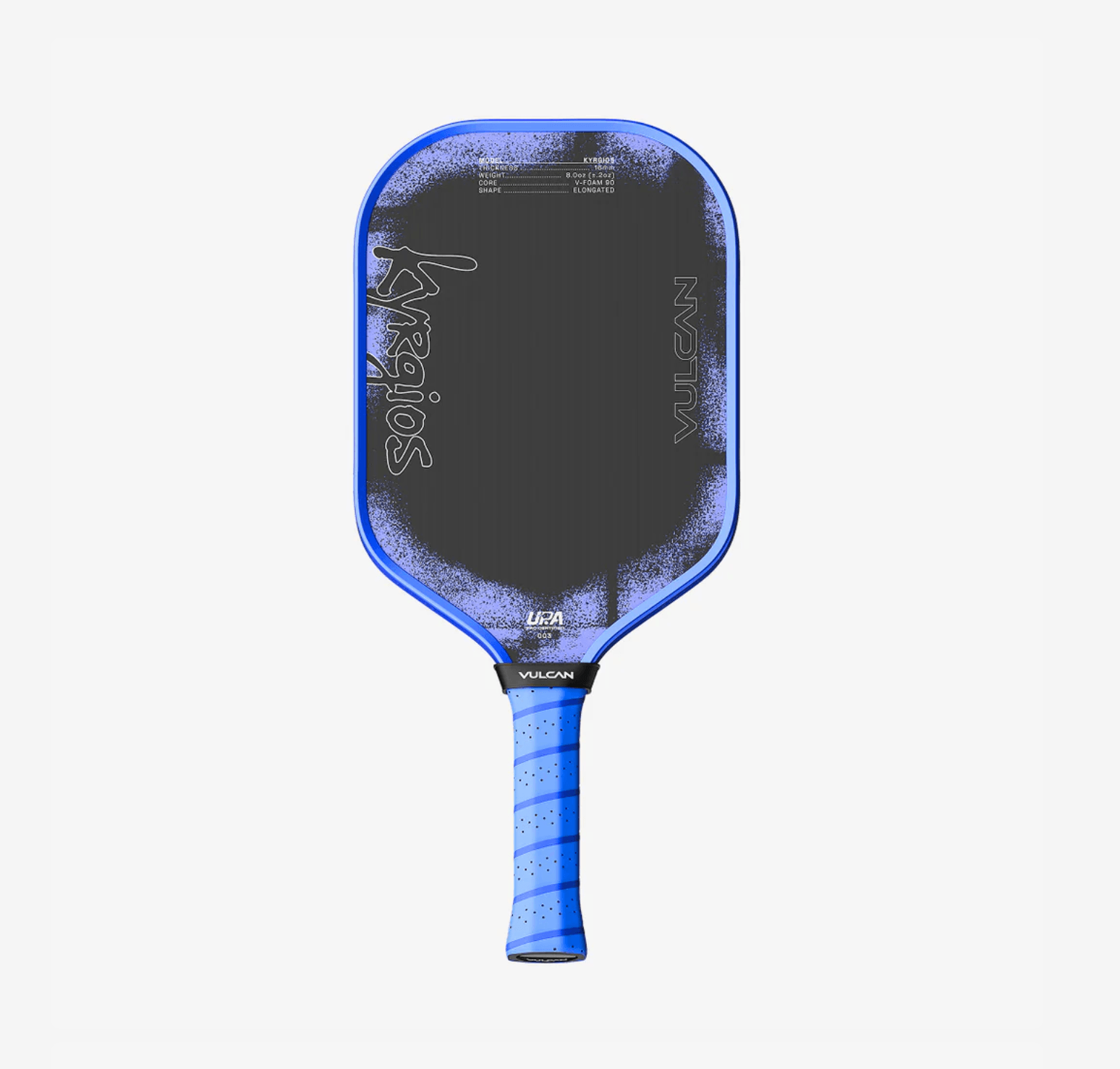Vulcan Ch 1 Kyrgios 16mm Elongated Pickleball Paddle