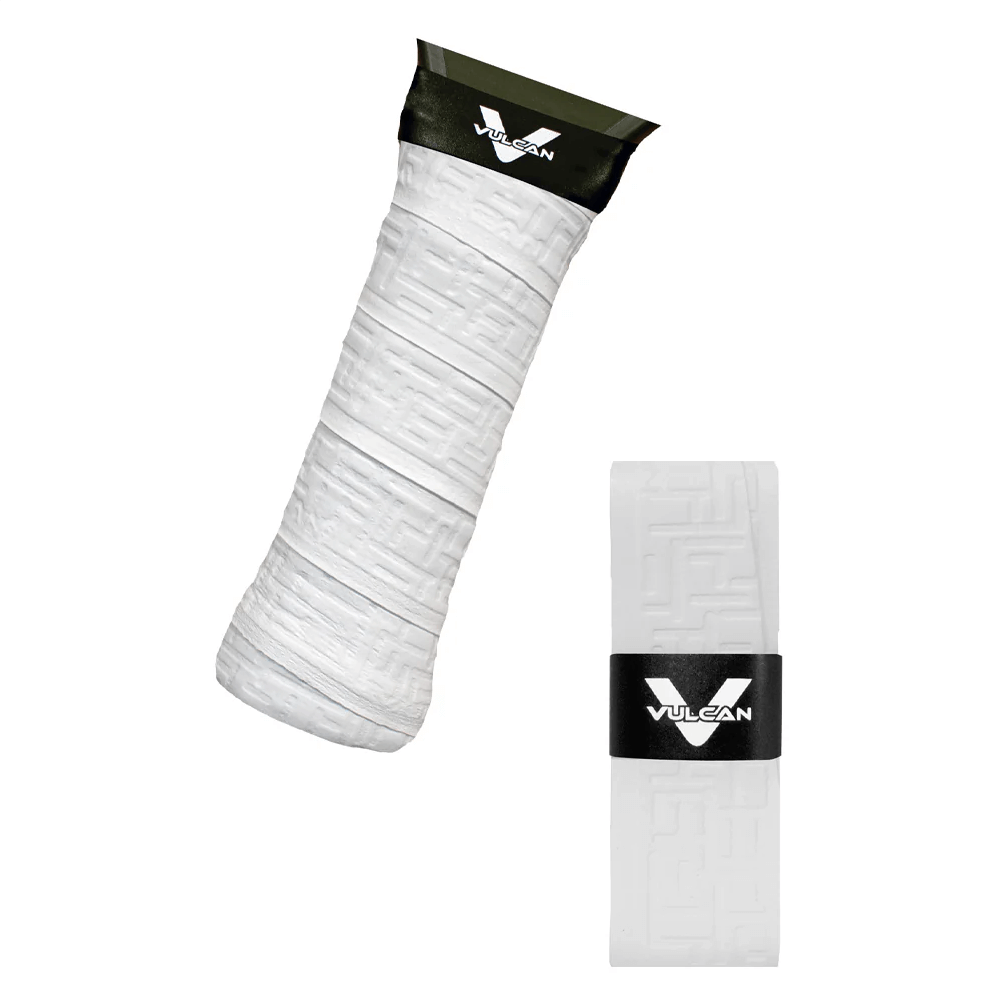 White Vulcan Max Cool Pickleball Overgrip