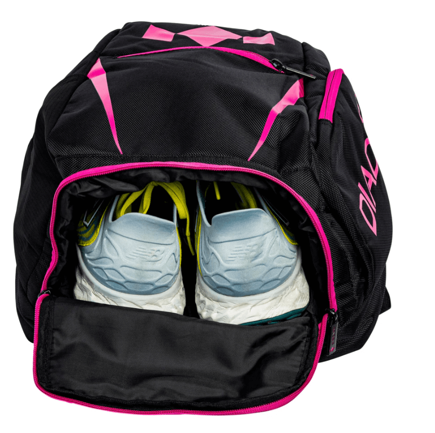 Vulcan Tour V3 Pickleball Backpack and shoes