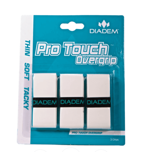 Diadem Pro Touch Pickleball Overgrips - White