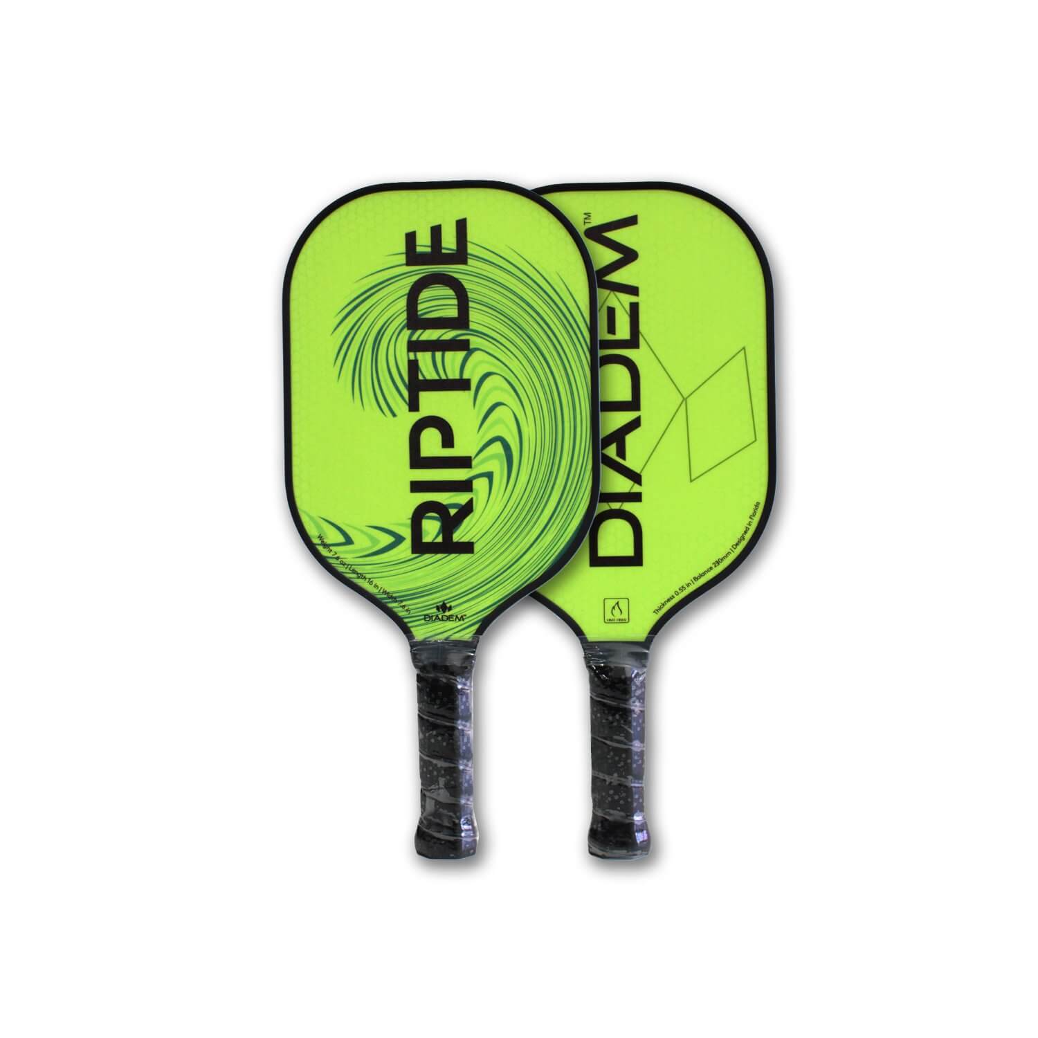Diadem Riptide Pickleball Paddles - Yellow