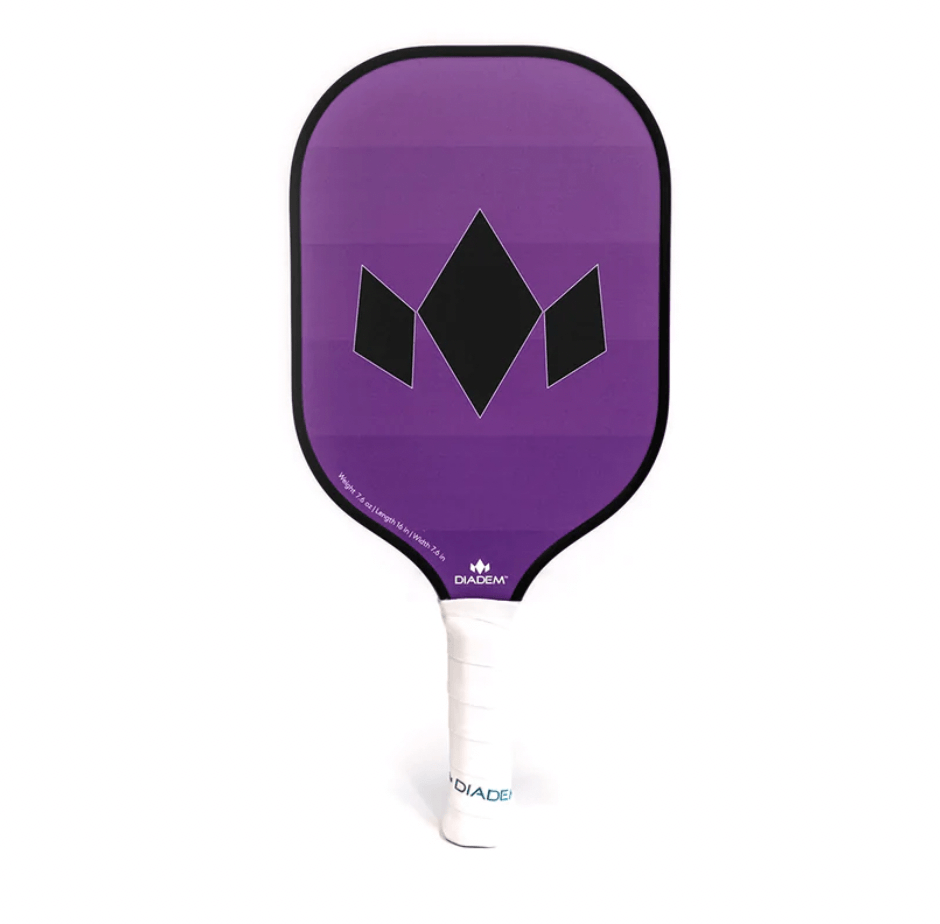 Purple Diadem Team Pickleball Paddle - Front