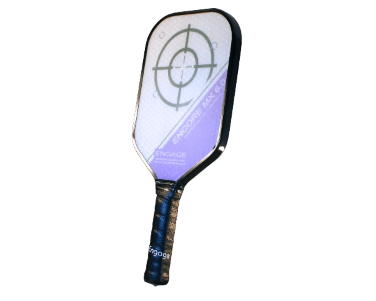 Encore MX 6.0 Purple Pickleball Paddle side