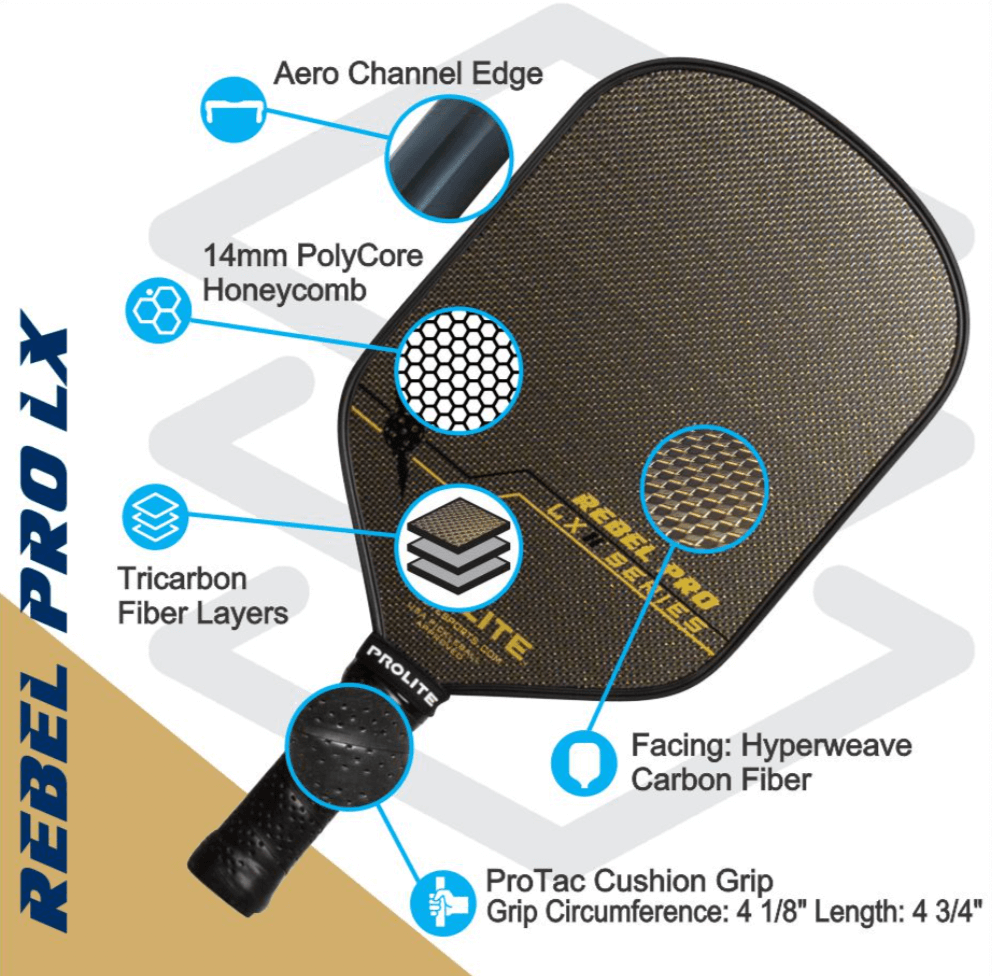 Prolite Rebel Pro LX - Specs