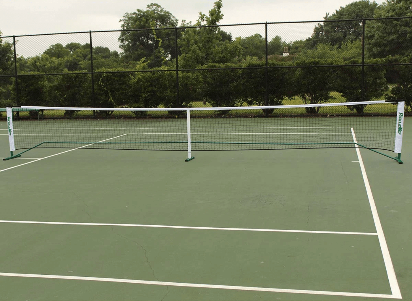TMPR Picklenet Portable Pickleball Net System on Court