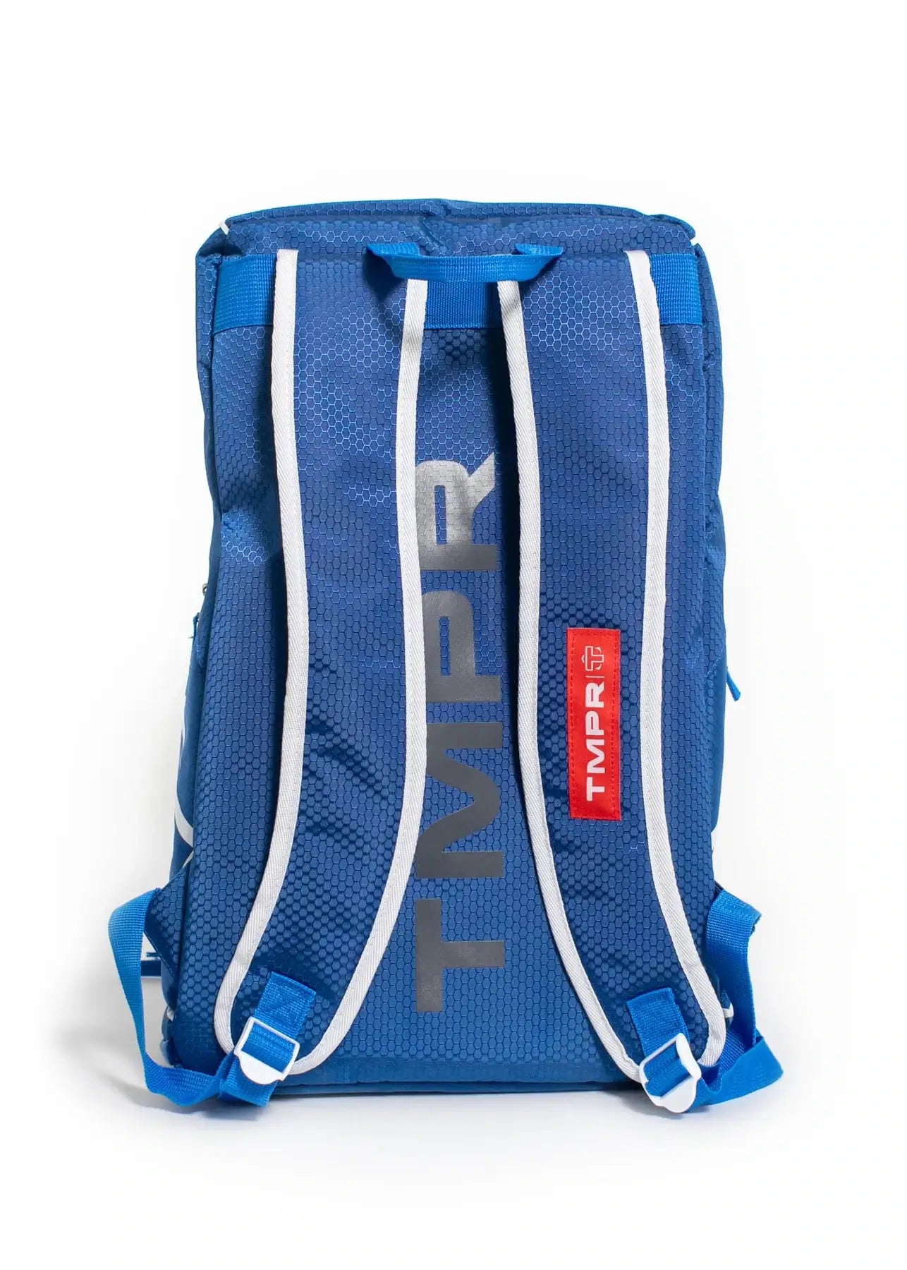 TMPR Tour 2 Blue Pickleball Backpack Back