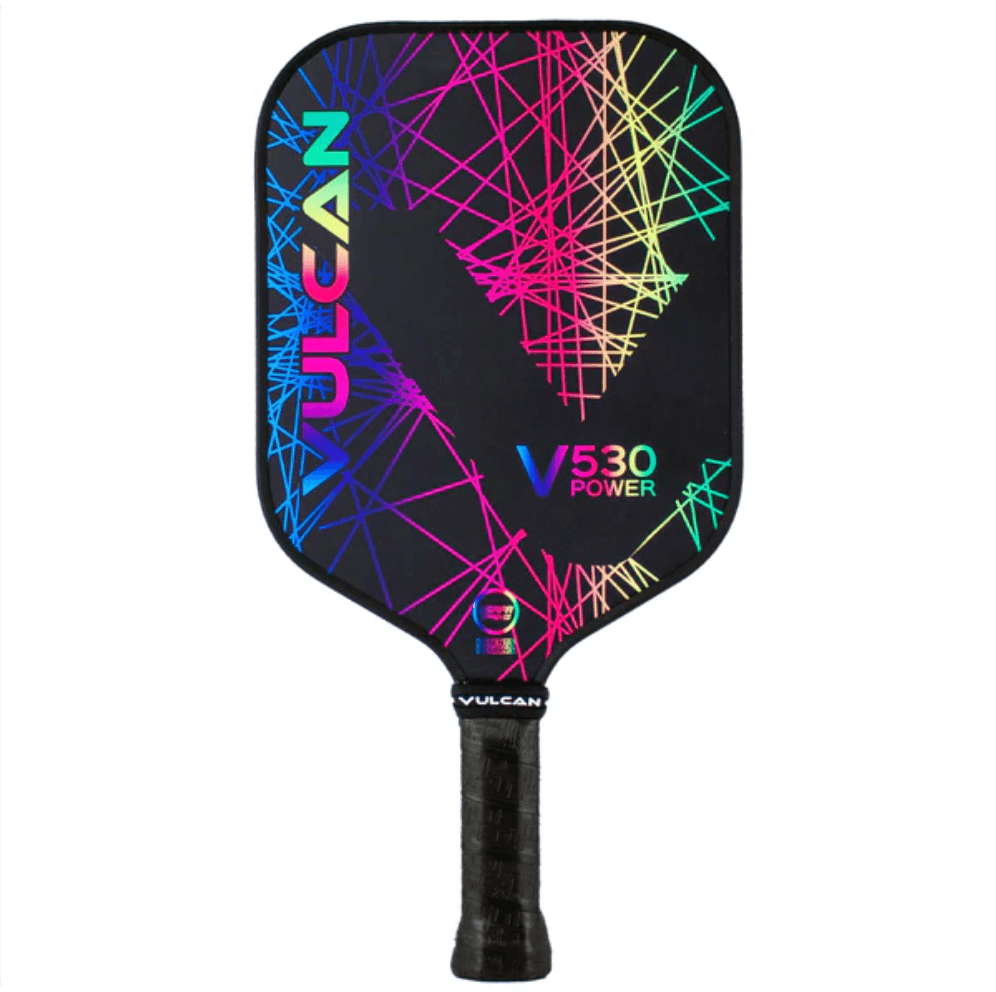 Vulcan V530 Power Pickleball Paddle - Rainbow Lazer