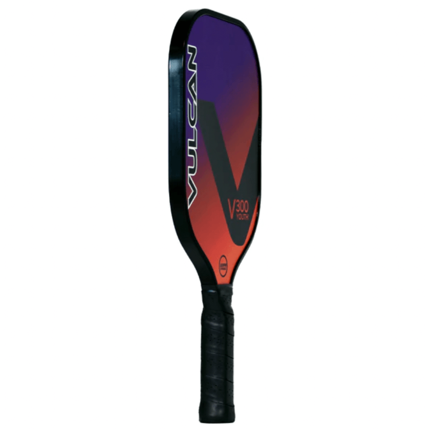 Vulcan V300 Youth Pickleball Paddle Side - Fire Stick