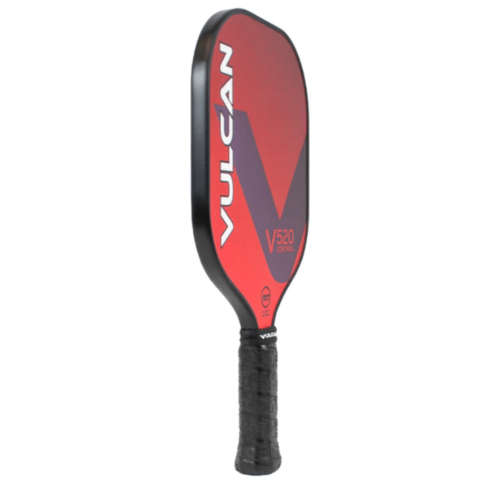 Vulcan V520 Control Pickleball Paddle Side - Dead Red