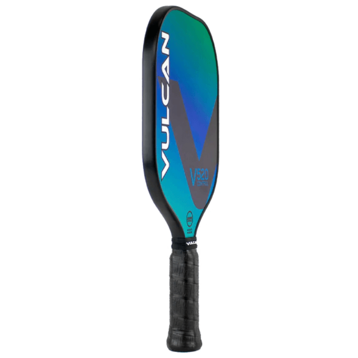 Vulcan V520 Control Pickleball Paddle Side - Fiji