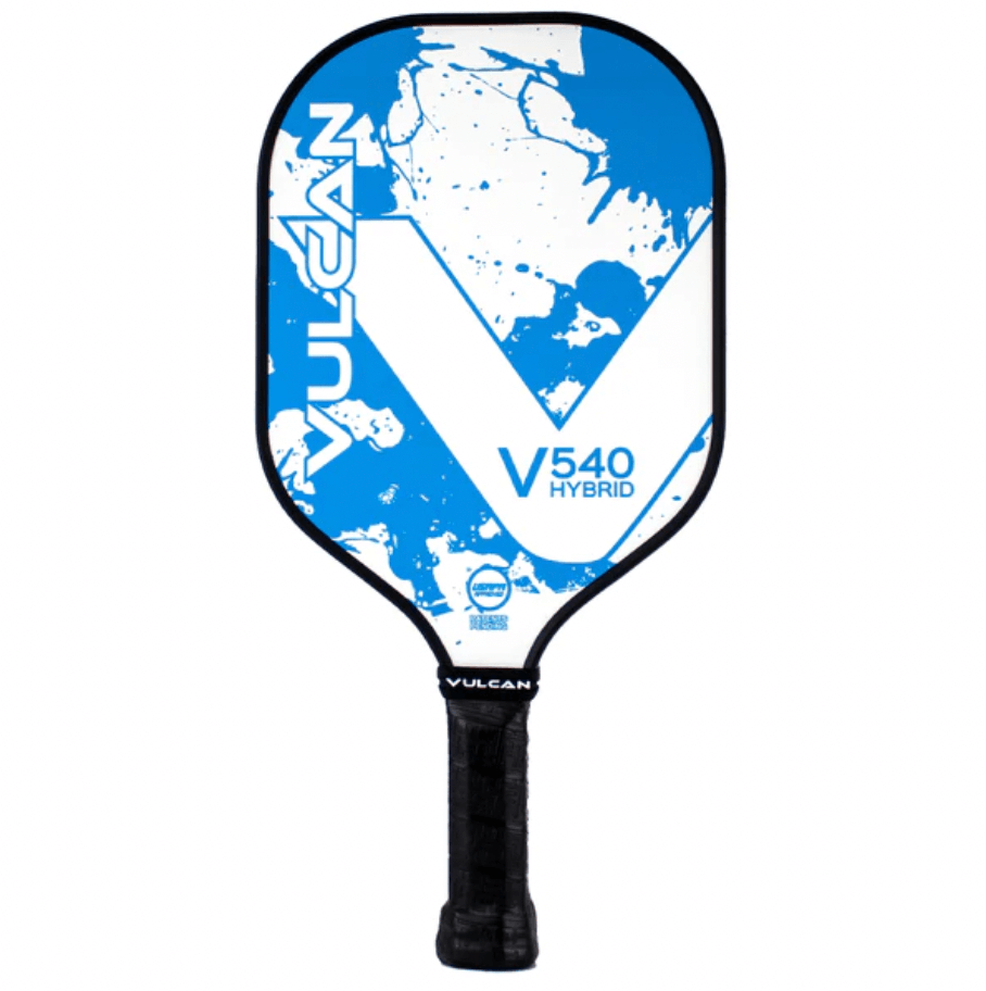 Vulcan V540 Hybrid Pickleball Paddle - Blue Spletter