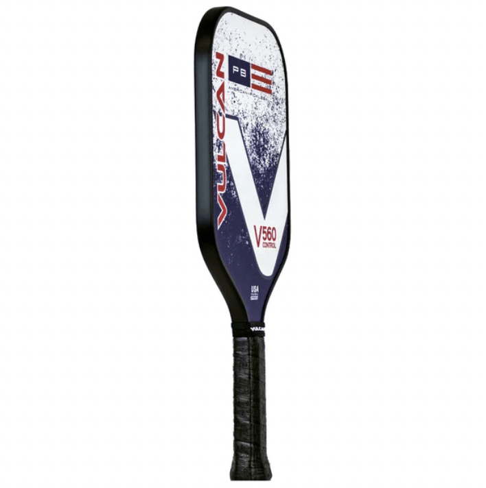 Vulcan V560 Control Pickleball Paddle Side - American Pickleball