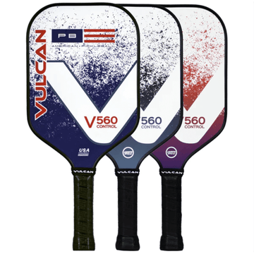 Vulcan V560 Control Pickleball Paddle Lineup
